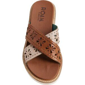 ROAN BY BED STU Chant X-Band Slide Sandals - Leather (For Women) New In Box